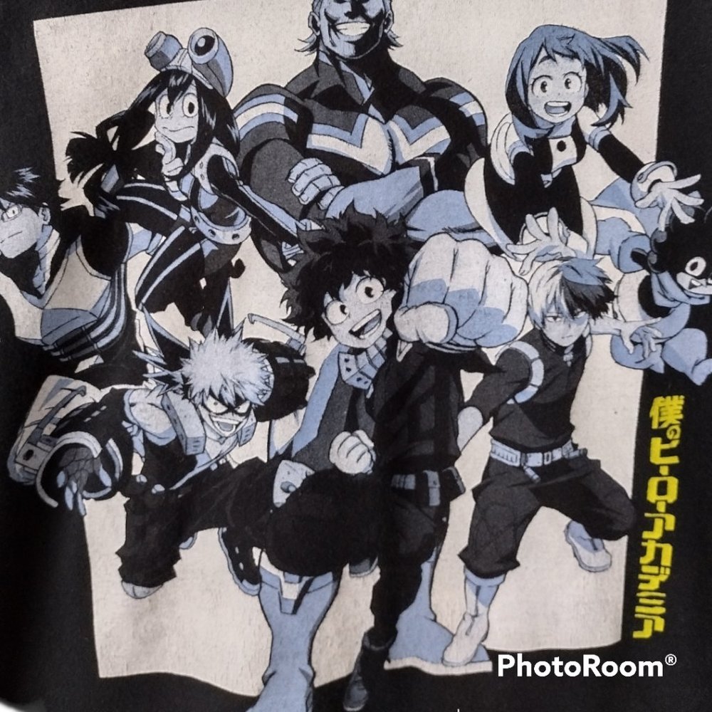 My Hero Academia Graphic Crewneck Tshirt - Picture 2 of 4